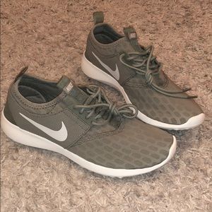 Nike gym shoes- khaki green (size W 6.5)